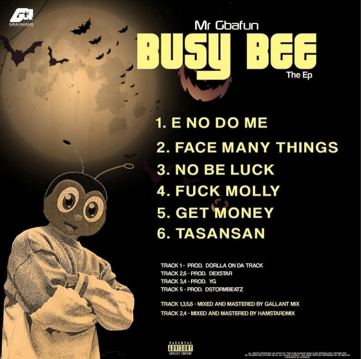 3871e3c95360e4c88080b3805dda528a - Mr Gbafun - Busy Bee The EP